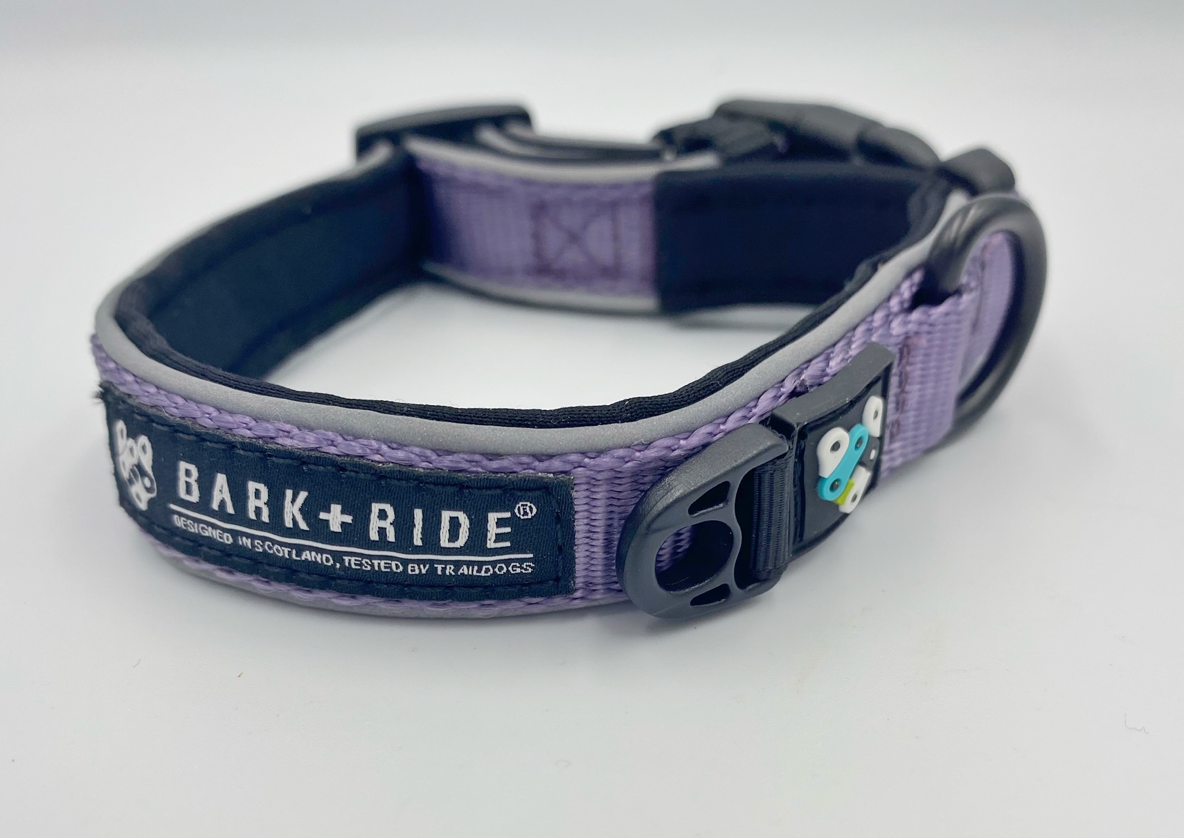 Bark and Ride Trail Collar Heather XS
